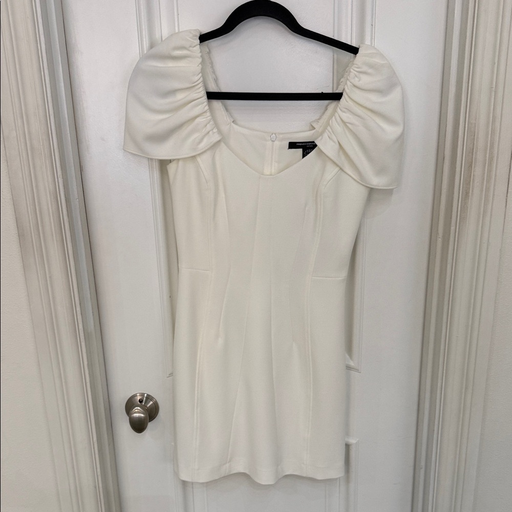 French Connection Cream Mini Dress